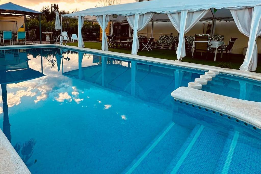 Casa Rural A 4Km De Murcia Con Piscina Y Spa Caliente المظهر الخارجي الصورة