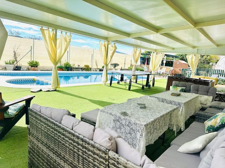 Casa Rural A 4Km De Murcia Con Piscina Y Spa Caliente المظهر الخارجي الصورة