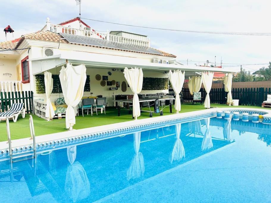 Casa Rural A 4Km De Murcia Con Piscina Y Spa Caliente المظهر الخارجي الصورة
